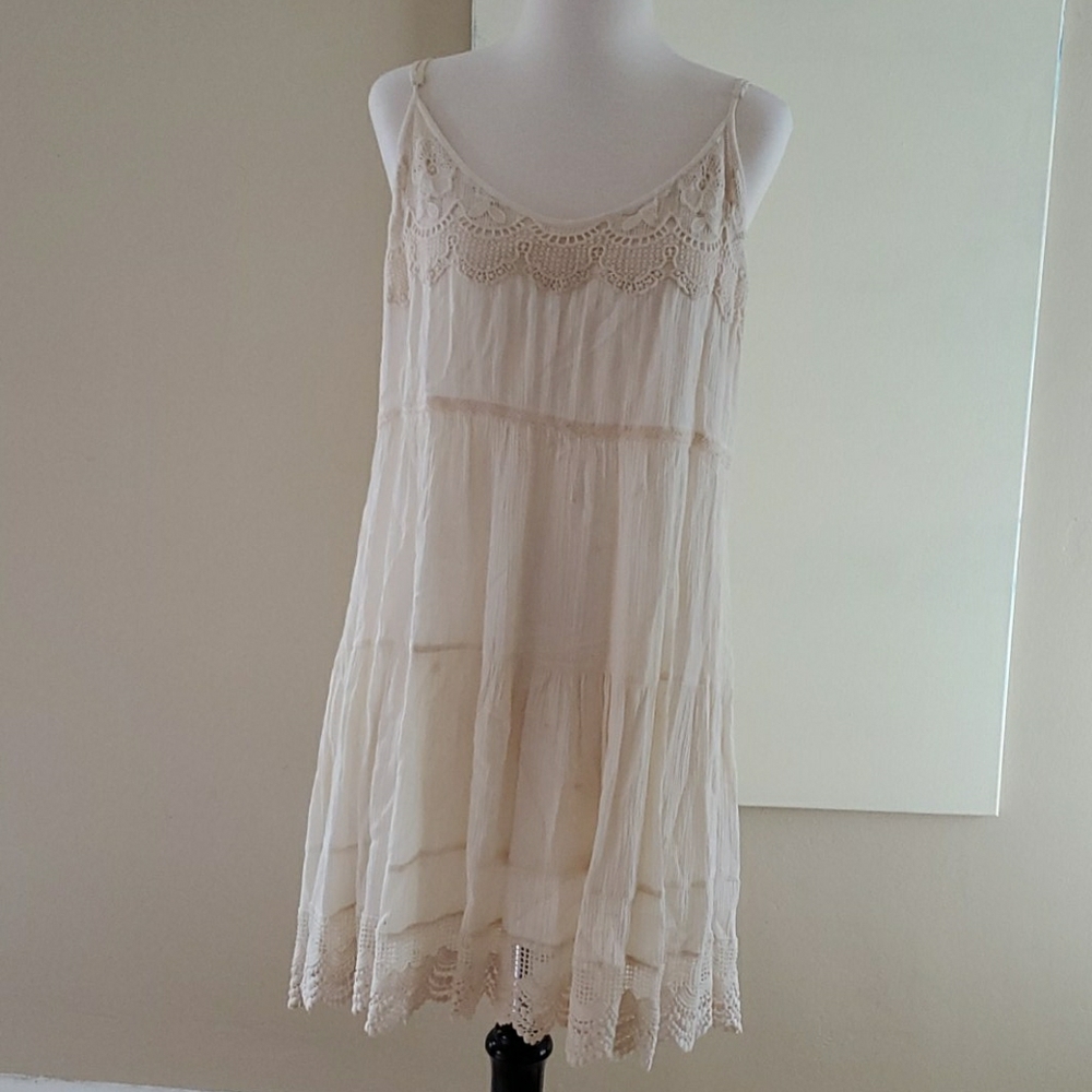 Boho Cream Dress